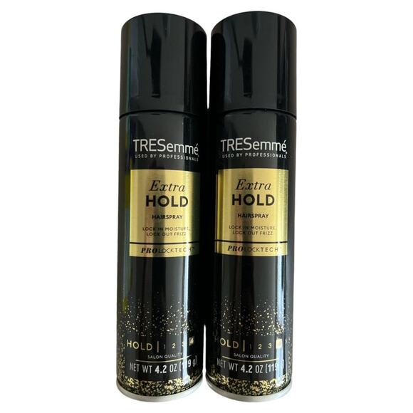 Lot 2 TRESEMME Two Extra Hold Hair Spray, 4.2oz - Picture 1 of 5